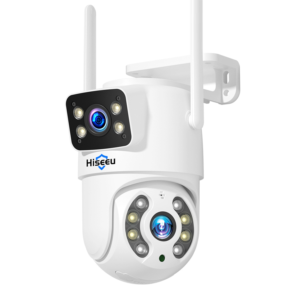 Outdoor WiFi Camera - 4k, Color Night Vision, Auto Tracking, AI Human Detection, IP66 Weatherproof