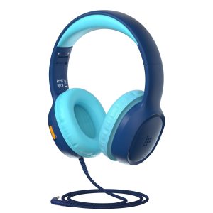 blue kids headphones